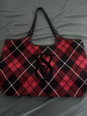 Victoria Secret - Large Plaid Tote bag